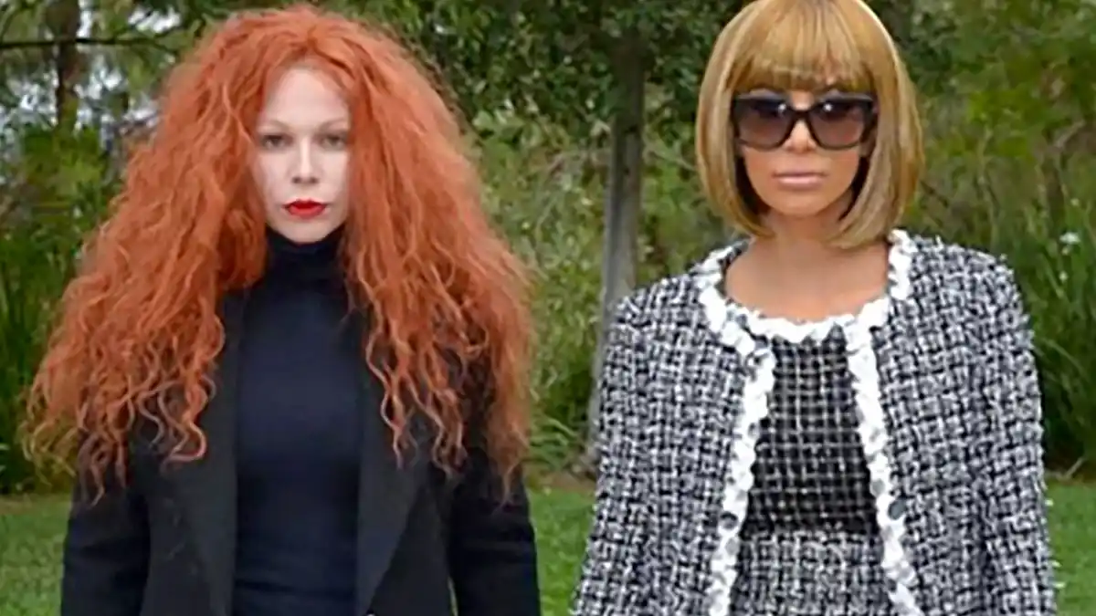 Kim Kardashian, North West, Joyce Bonelli and Zeplin Black