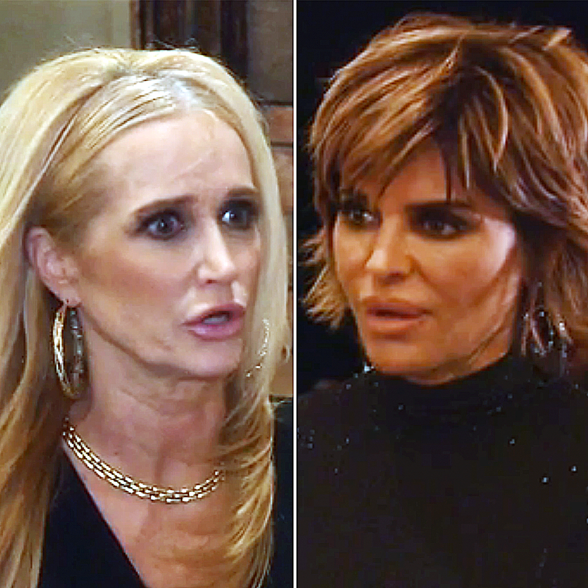 Kim Richards and Lisa Rinna