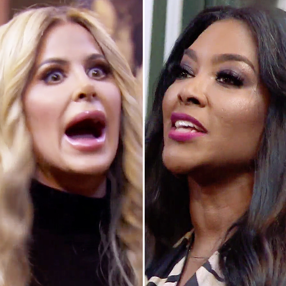 Kim Zolciak Kenya Moore