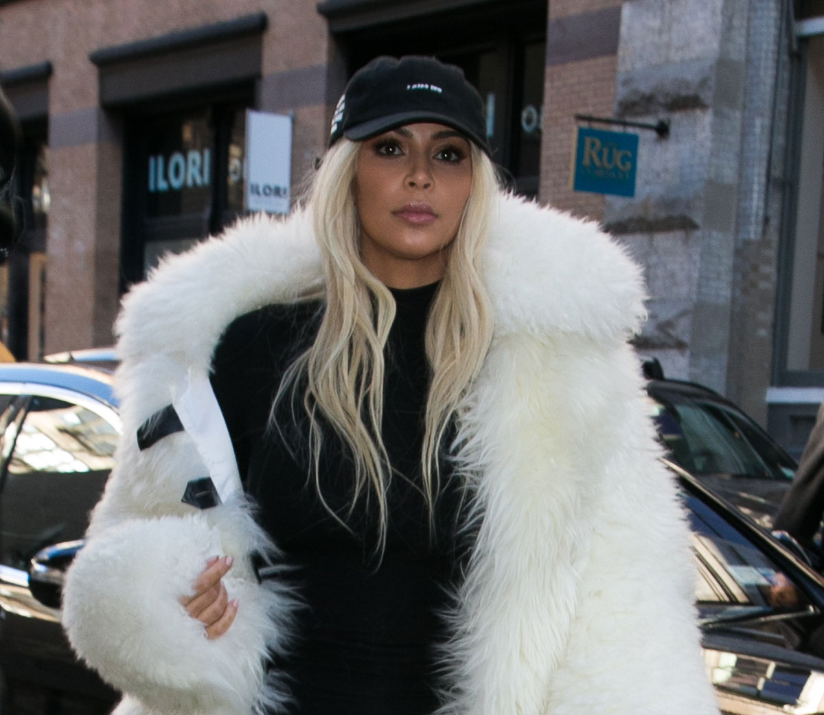 Kim Kardashian (seen here in New York) has shared another naked selfie!