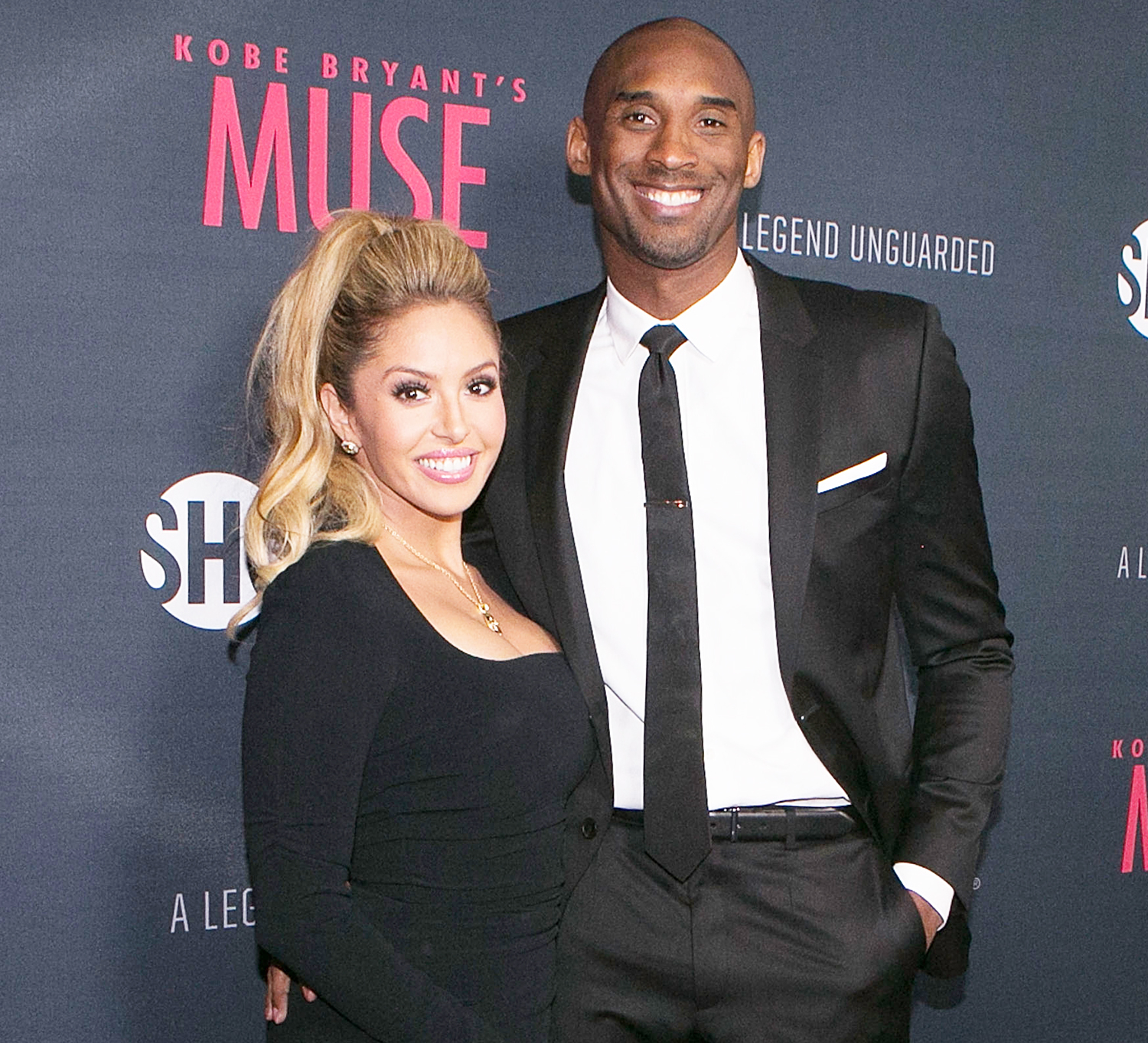 Kobe Bryant and Vanessa Bryant