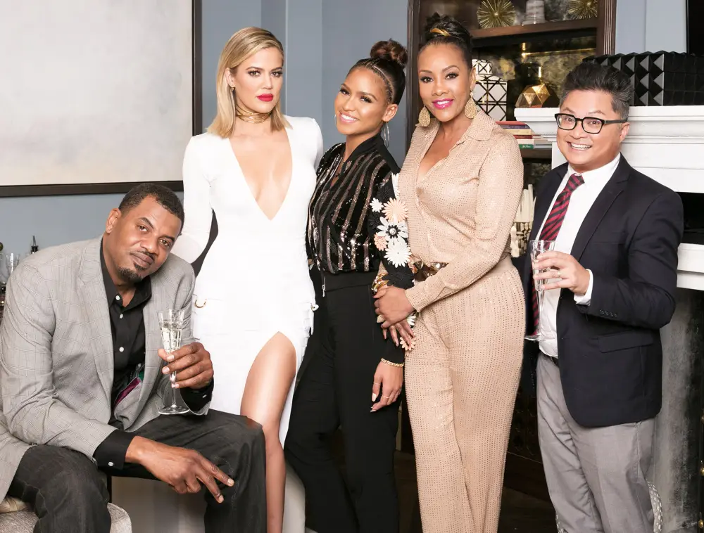 Slink Johnson, Khlo&eacute; Kardashian, Cassie, Vivica A. Fox and Alec Mapa
