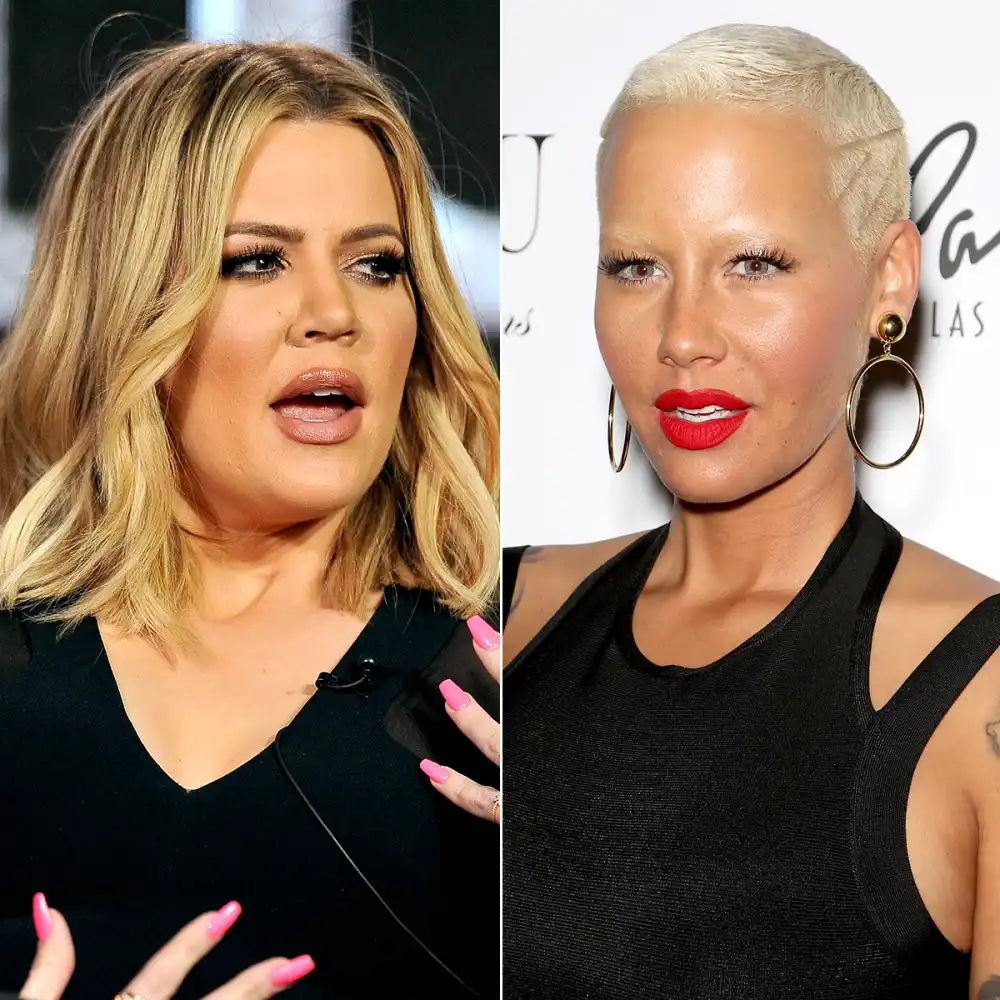 Khlo&eacute; Kardashian and Amber Rose