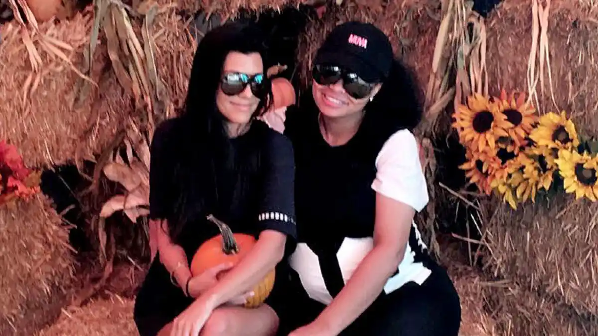 Kourtney Kardashian and Blac Chyna