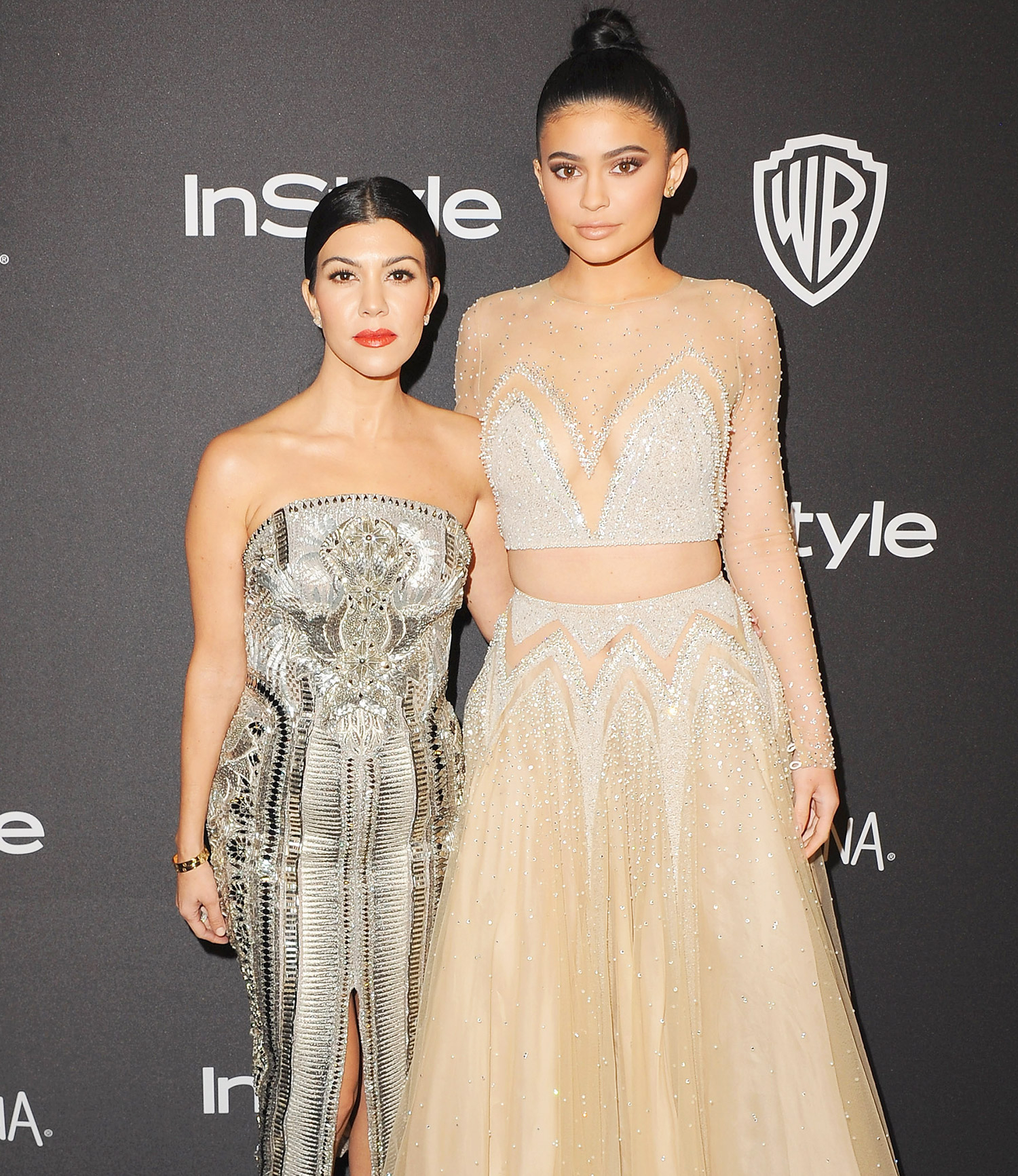Kourtney Kardashian and Kylie Jenner