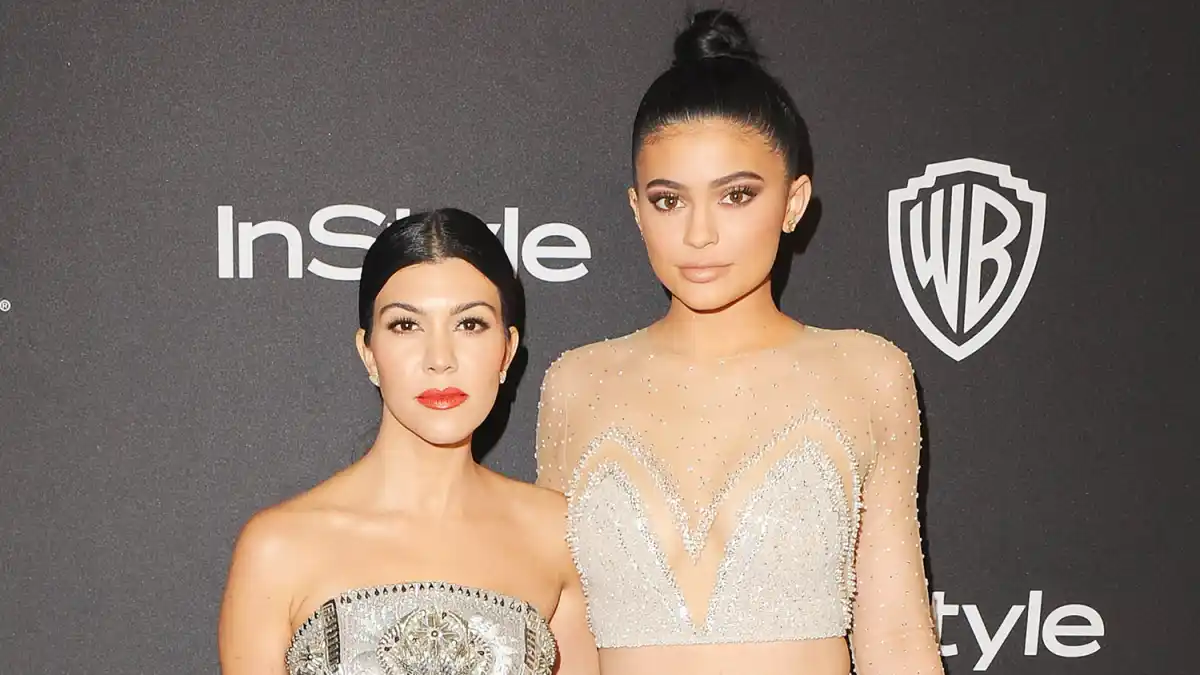 Kourtney Kardashian and Kylie Jenner