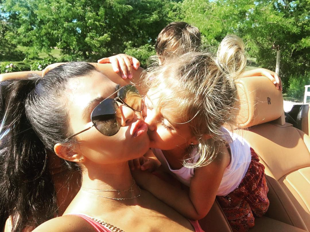 Kourtney Kardashian and Penelope