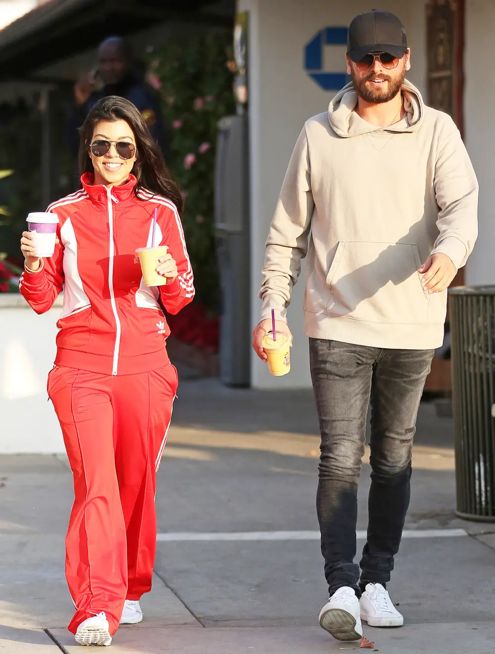 Kourtney Kardashian and Scott Disick