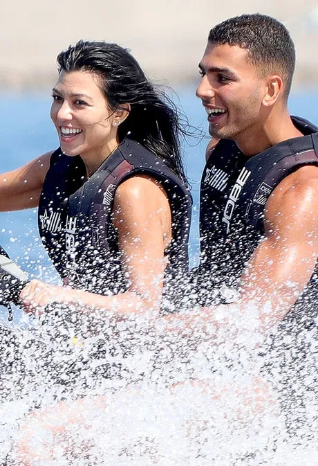 Kourtney Kardashian and Younes Bendjima