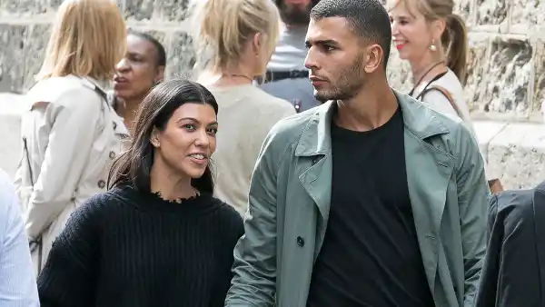 Kourtney Kardashian, Younes Bendjima, Paris Fashion Week