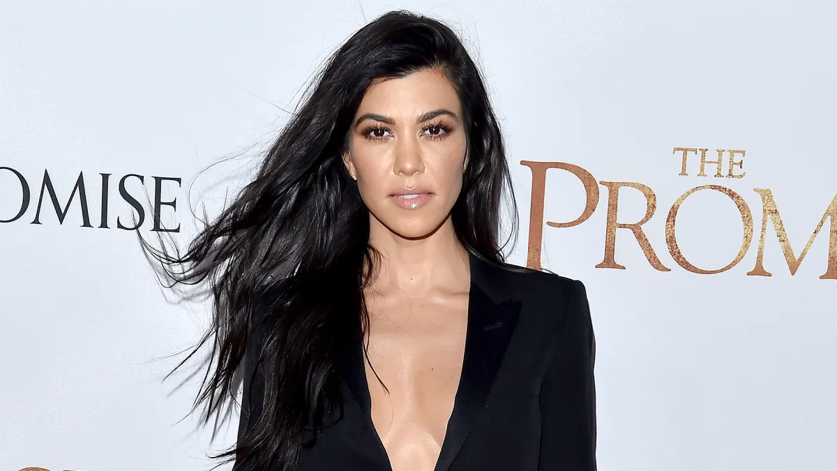 Kourtney Kardashian arrives at the Premiere of Open Road Films' 'The Promise' at TCL Chinese Theatre on April 12, 2017 in Hollywood, California.