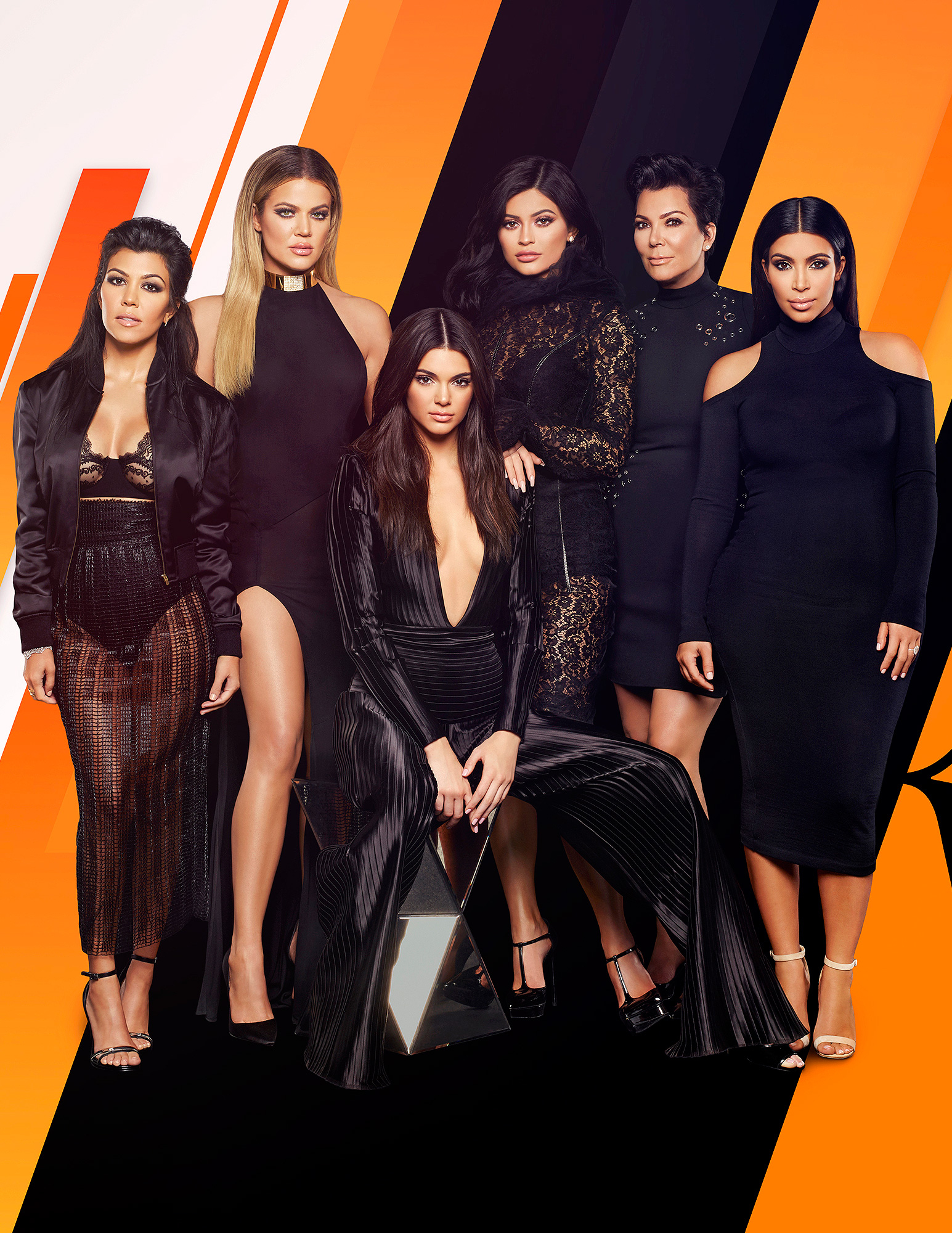 Kourtney Khloe Kendall Kylie Kris Kim Kardashian Jenner