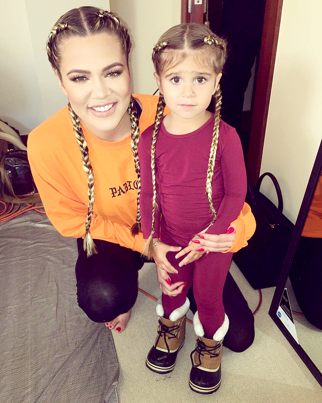 Khloe Kardashian and Penelope