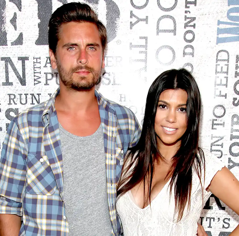 Kourtney Kardashian and Scott Disick attend Women's Health Hosts Hamptons "Party Under The Stars" for RUN10 FEED10 at Bridgehampton Tennis and Surf Club on August 9, 2014 in Bridgehampton, New York.