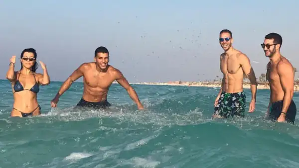 Kourtney Kardashian and Younes Bendjima