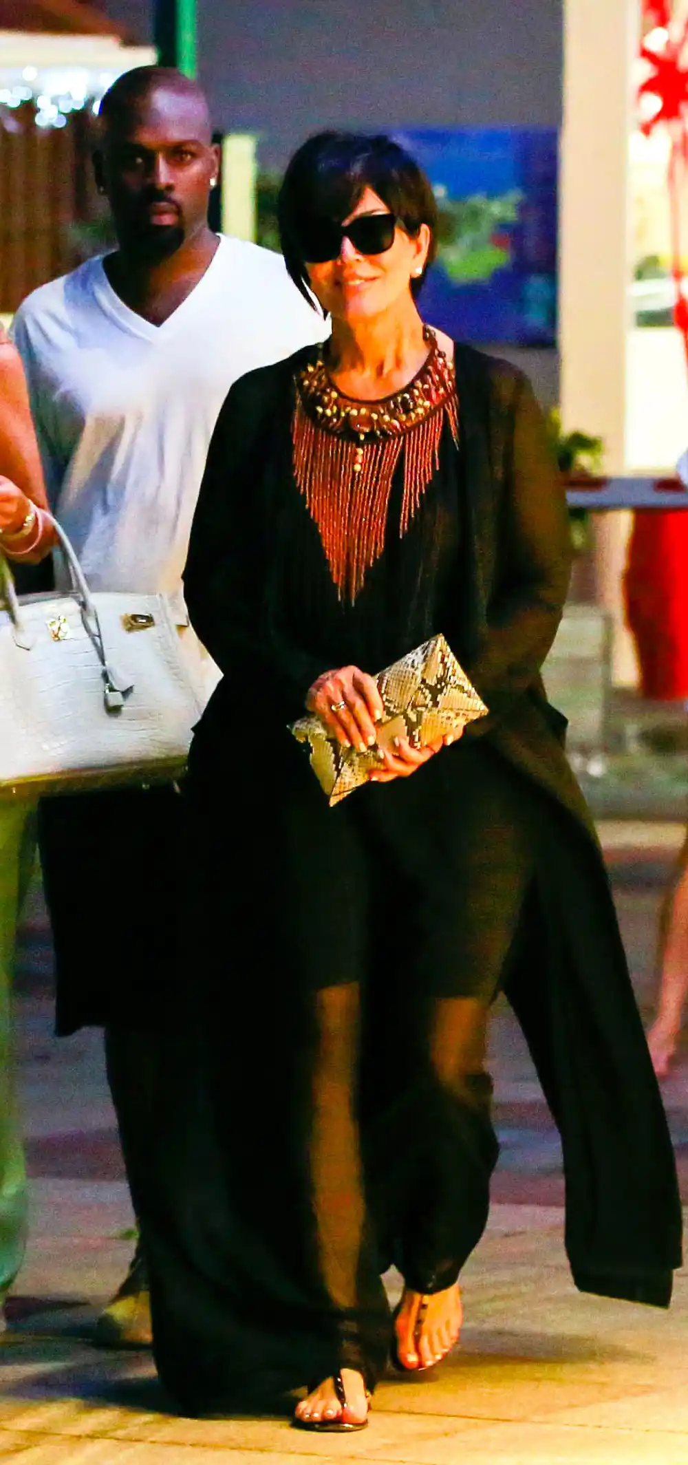 Kris Jenner and Corey Gamble