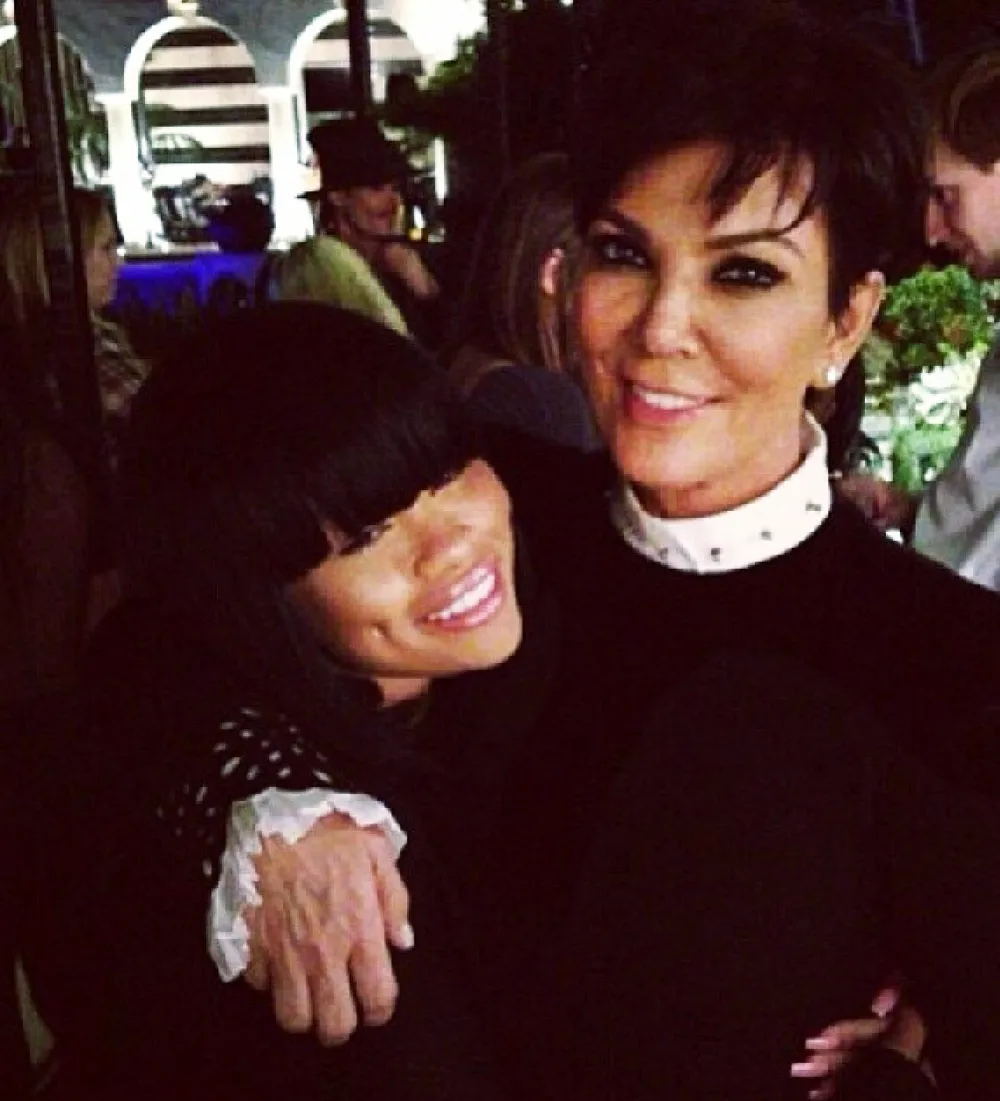 Blac Chyna and Kris Jenner