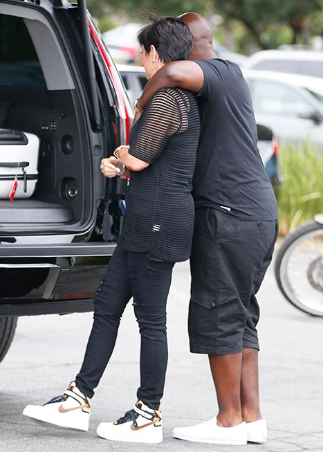 Kris Jenner and Corey Gamble