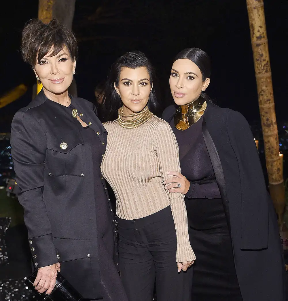 Kris Jenner, Kourtney Kardashian, Kim Kardashian West