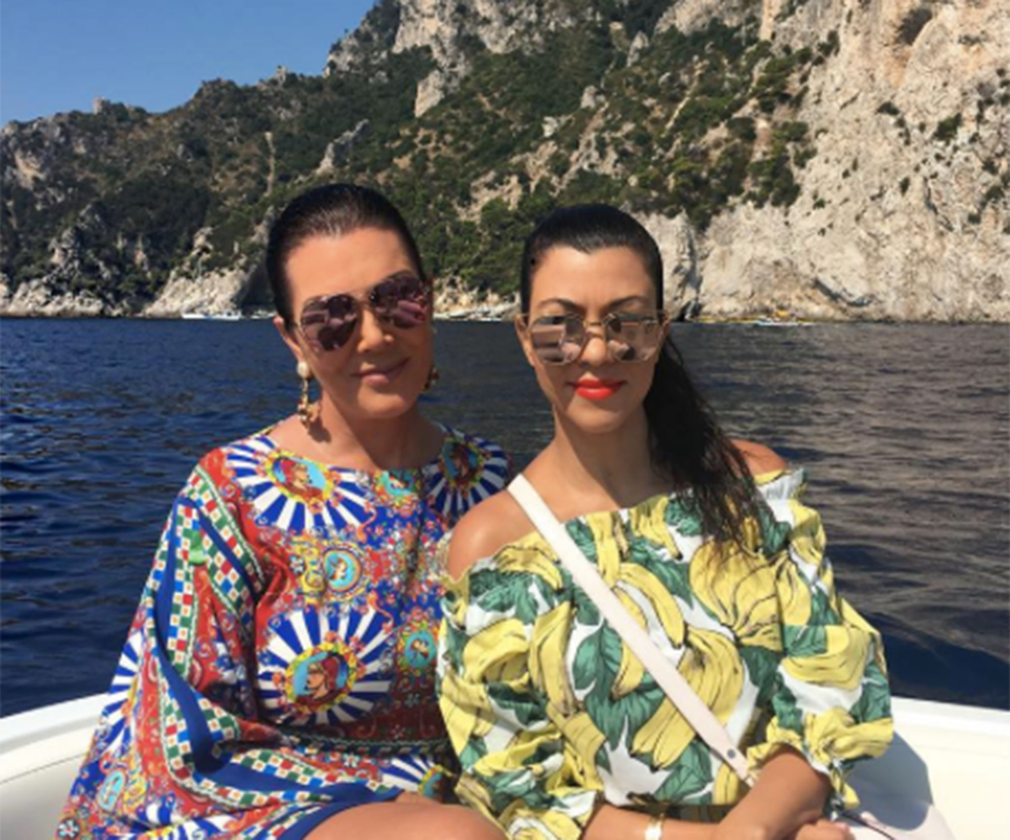 Kourtney Kardashian, Kris Jenner