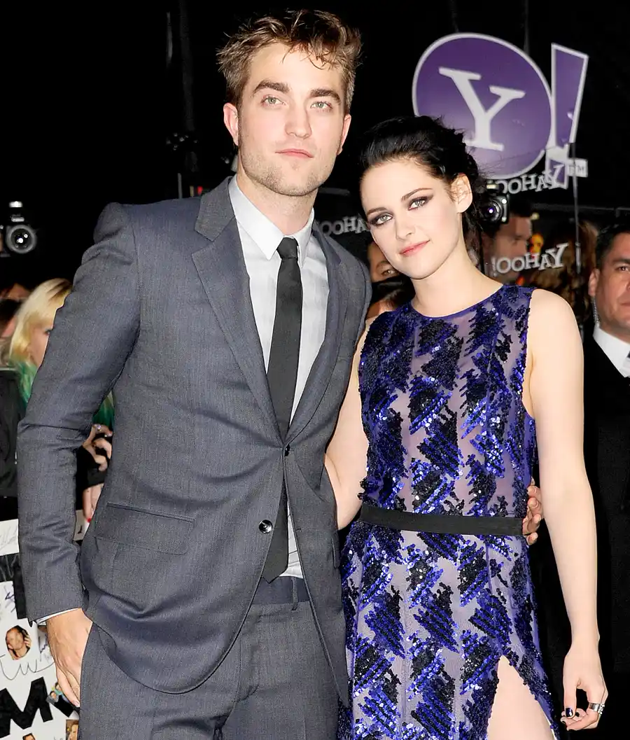 Robert Pattinson and Kristen Stewart