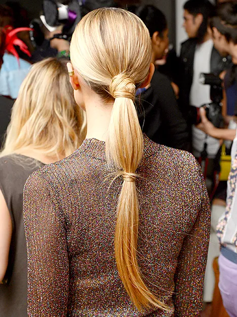 Kristin Cavallari - NYFW (hair detail)