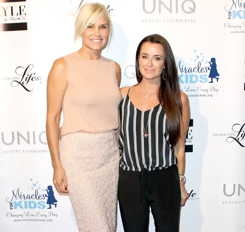 Yolanda Foster & Kyle Richards