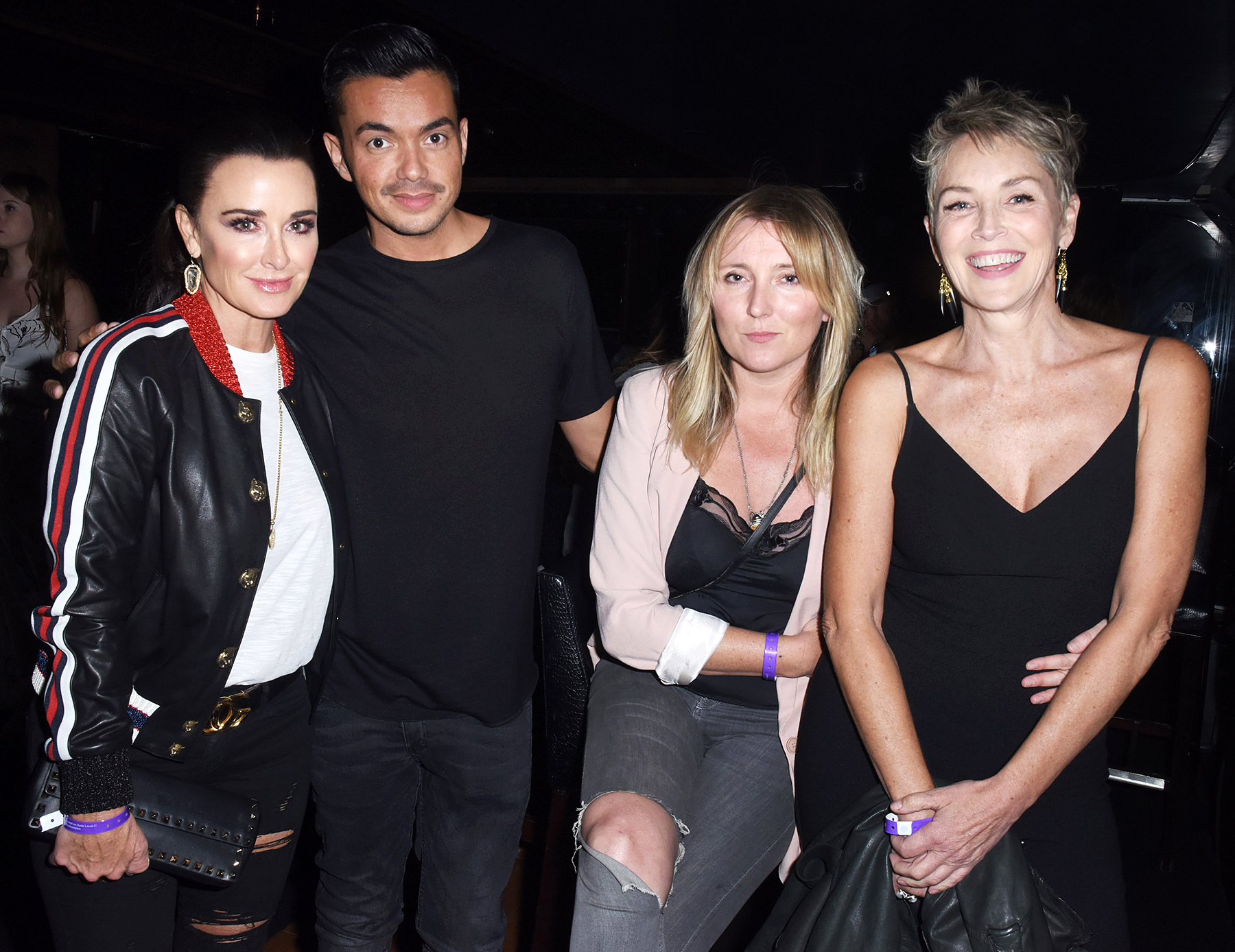 Kyle Richards Anthony Ramos Sharon Stone Jo