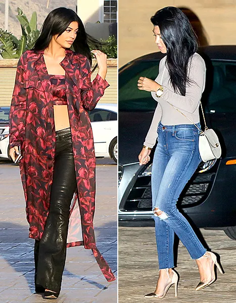 Kylie Jenner, Kourtney Kardashian