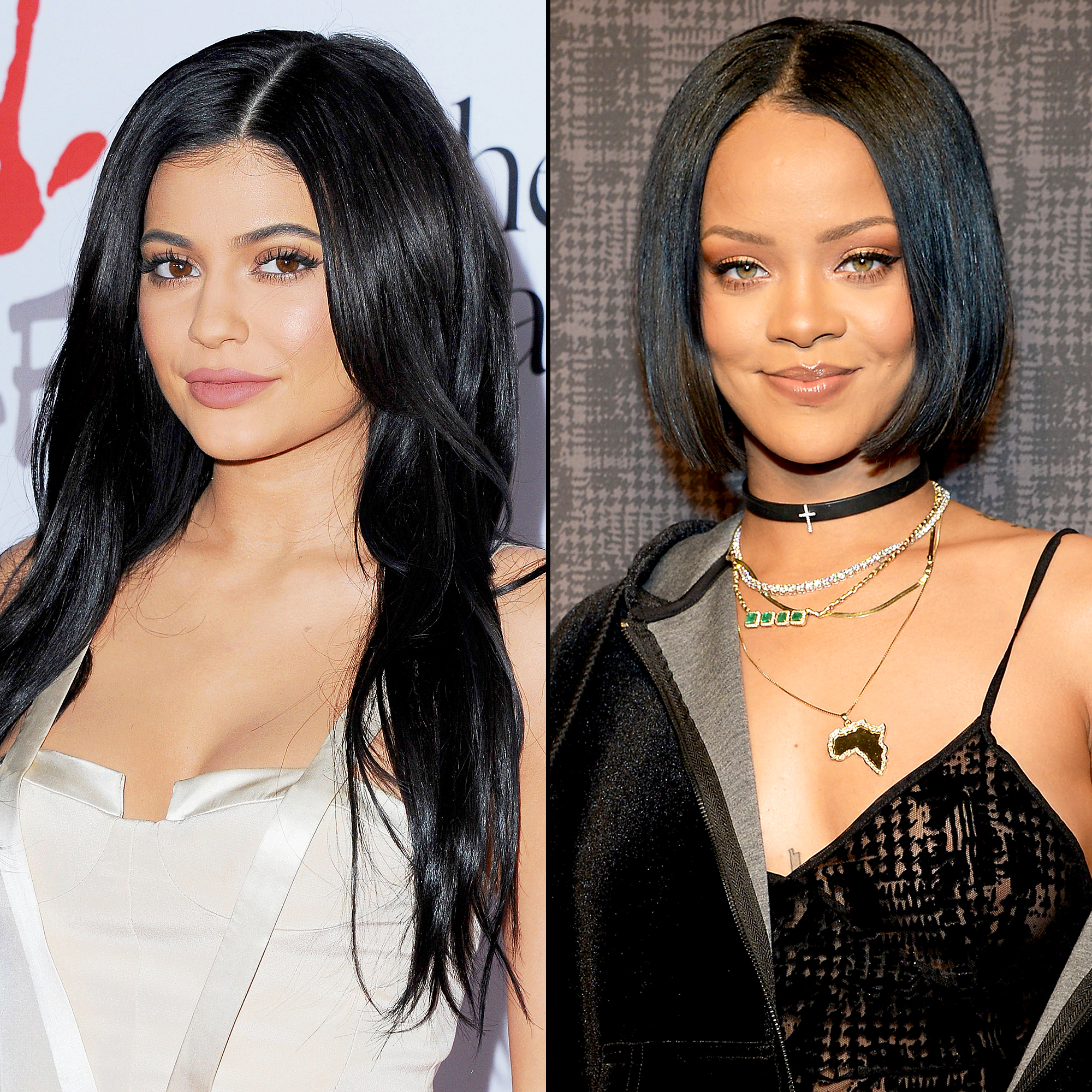 Kylie Jenner and Rihanna