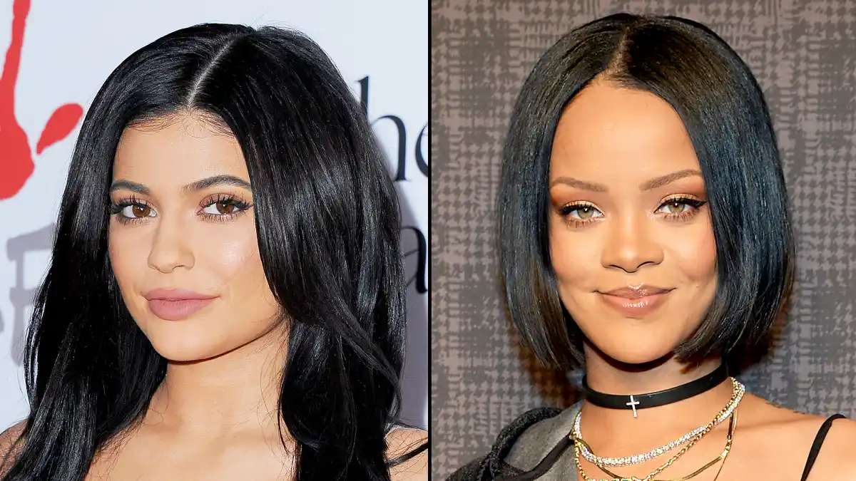 Kylie Jenner and Rihanna