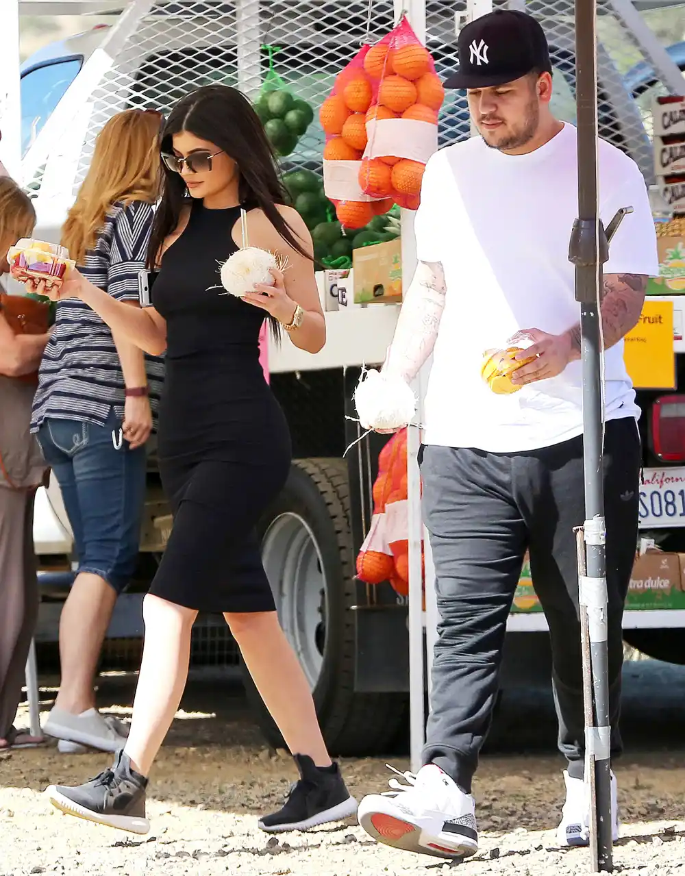 Kylie Jenner and Rob Kardashian