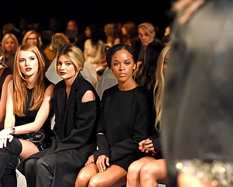 Bella Thorne, Kylie Jenner and Serayah - NYFW