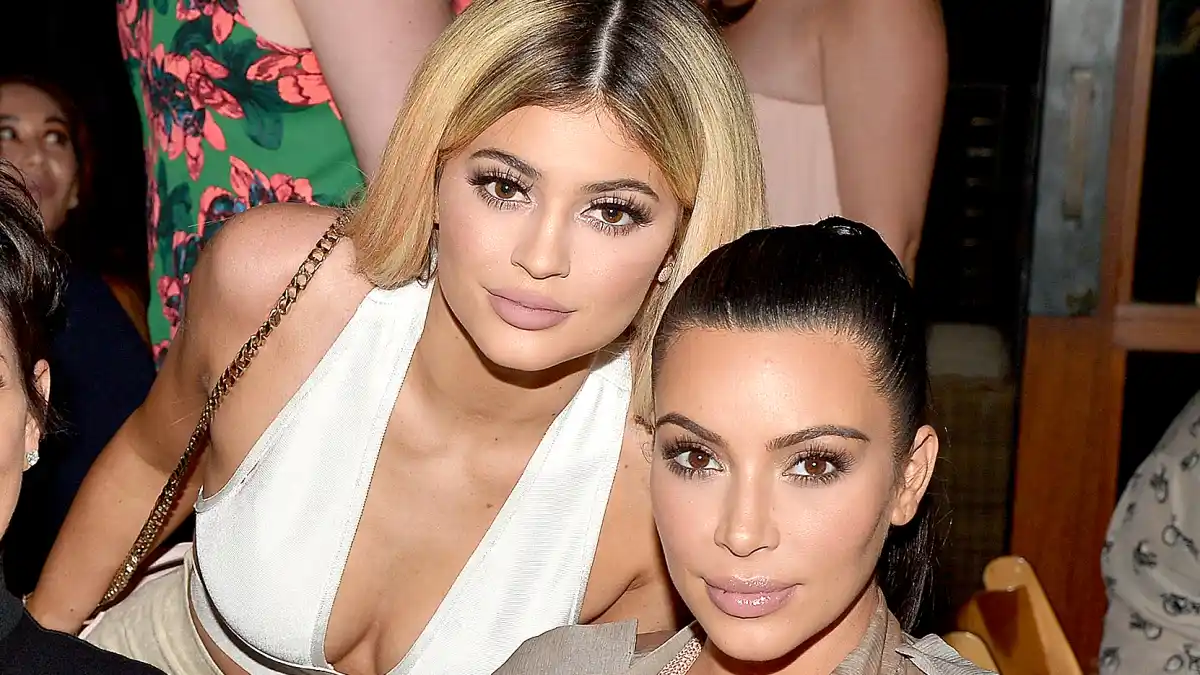 Kim Kardashian West and Kylie Jenner host a dinner and preview of their new apps launching soon at Nobu Malibu on September 1, 2015.