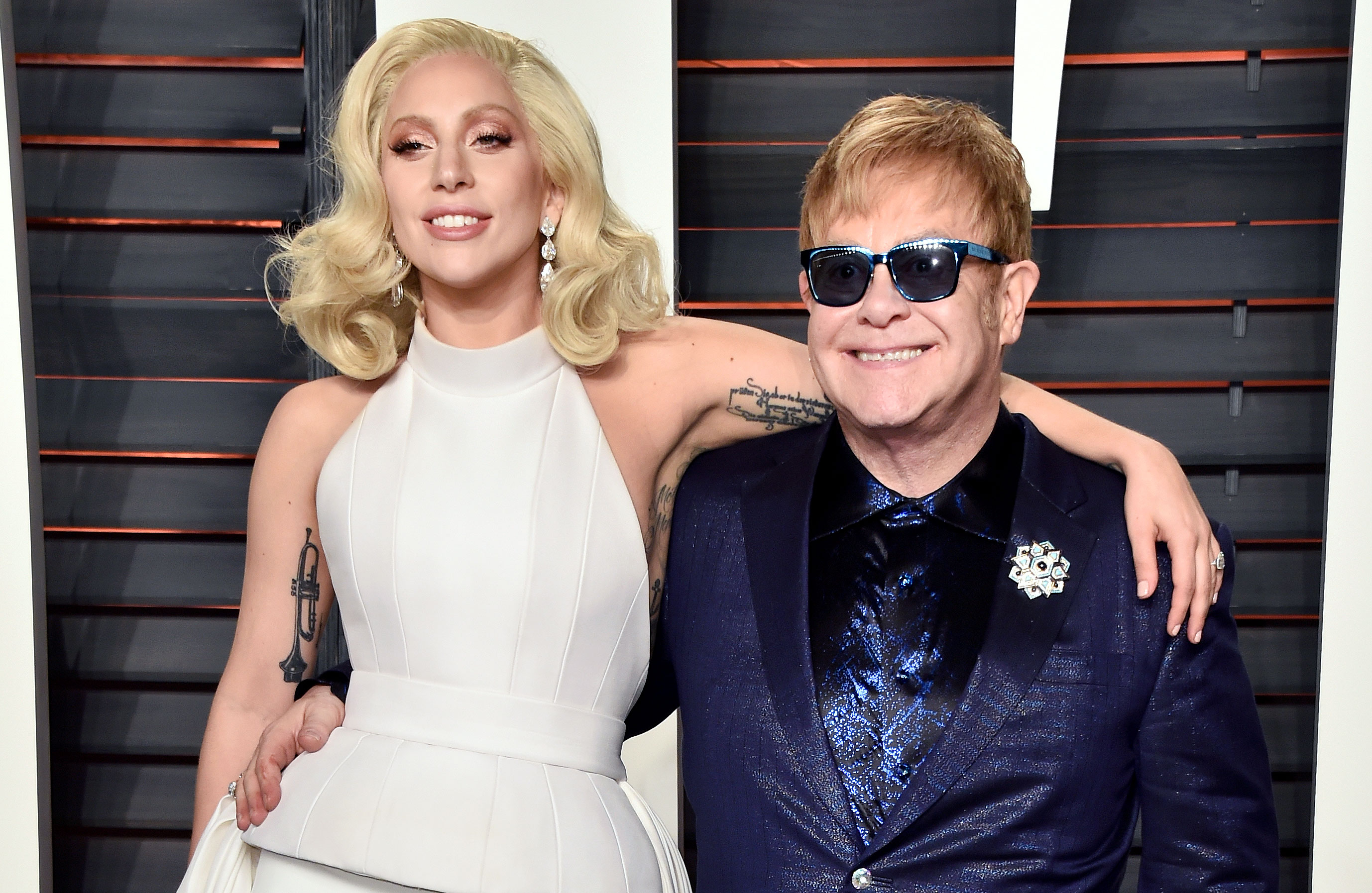 Lady Gaga and Elton John