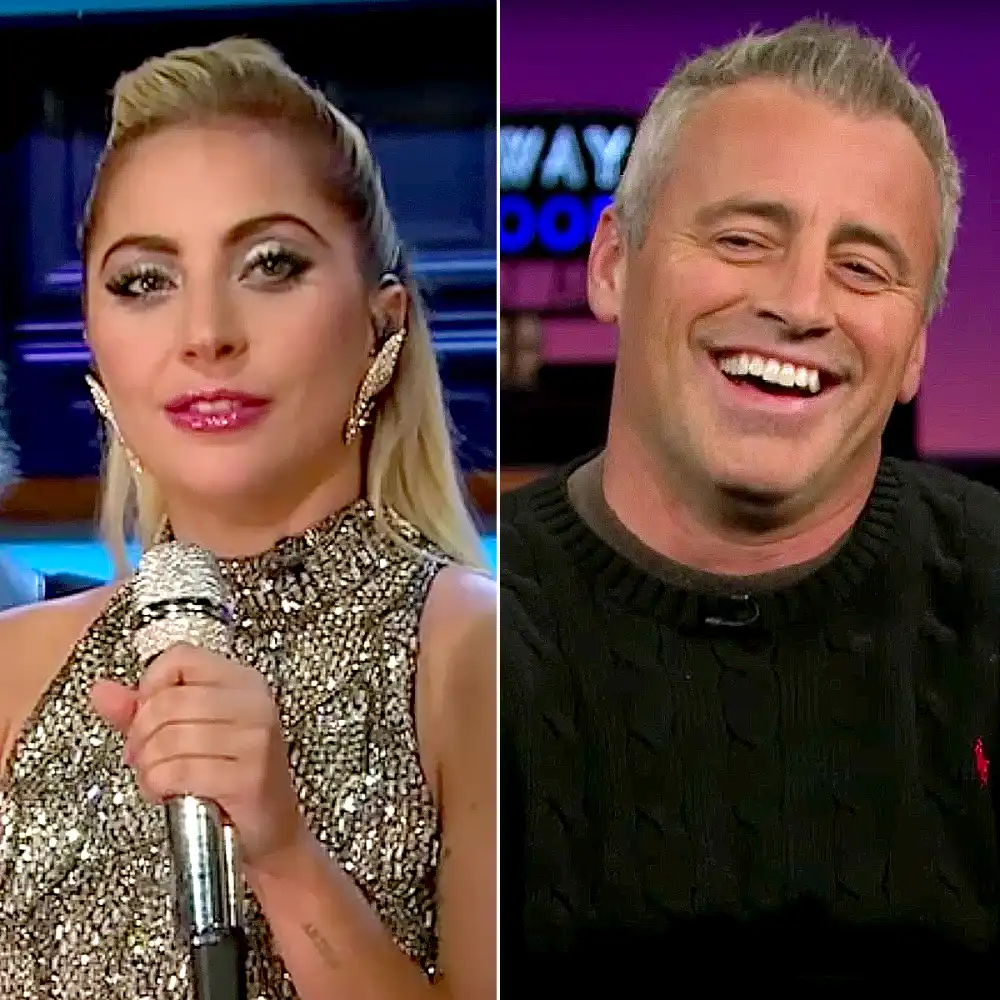 Lady Gaga and Matt LeBlanc