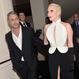 Taylor Kinney and Lady Gaga