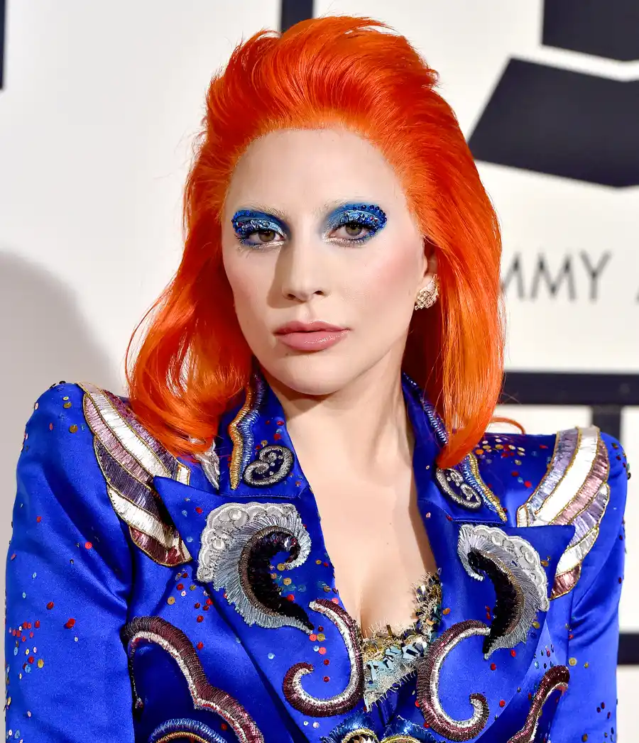 Lady Gaga arrives at The 58th GRAMMY Awards at Staples Center on February 15, 2016 in Los Angeles, California.