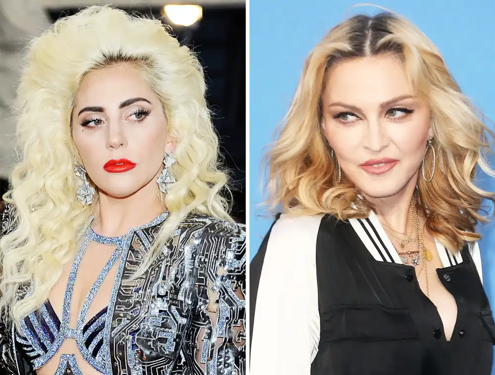 Lady Gaga and Madonna