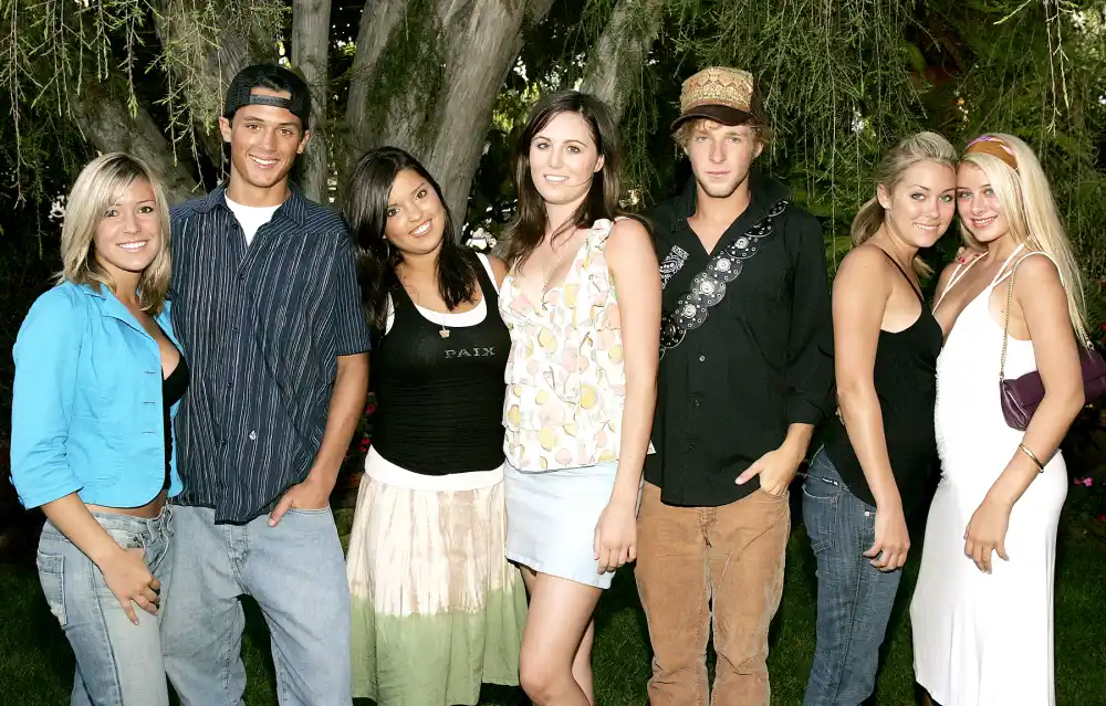 Kristin Cavallari, Stephen Colletti, Lauren Conrad and castmembers of MTV's