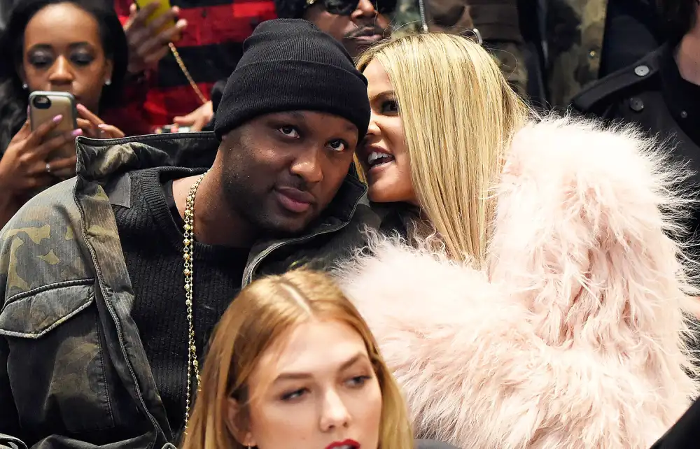 Lamar Odom and Khloe Kardashian