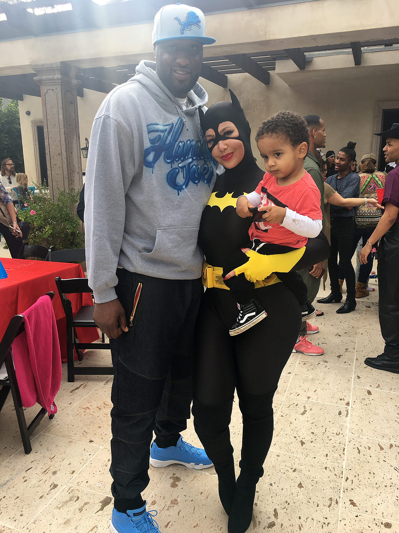 Lamar Odom and Amber Rose