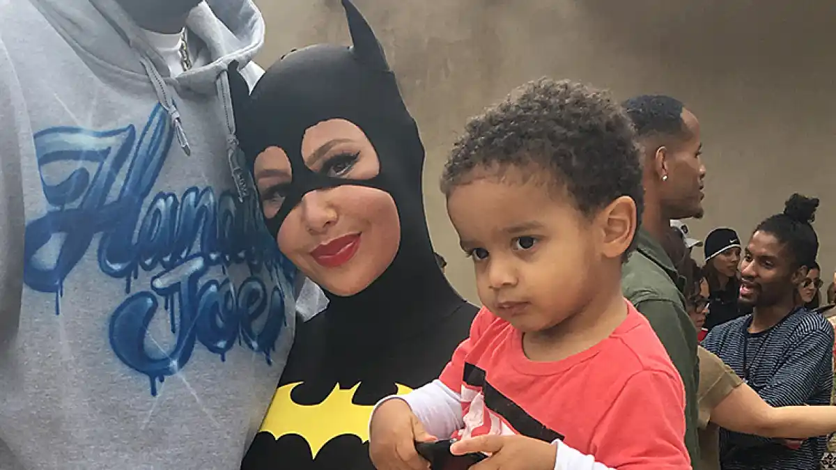 Lamar Odom and Amber Rose