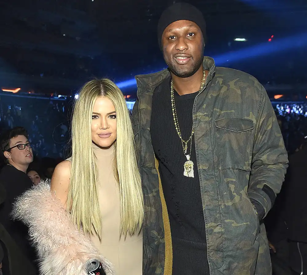 Khlo&eacute; Kardashian & Lamar Odom