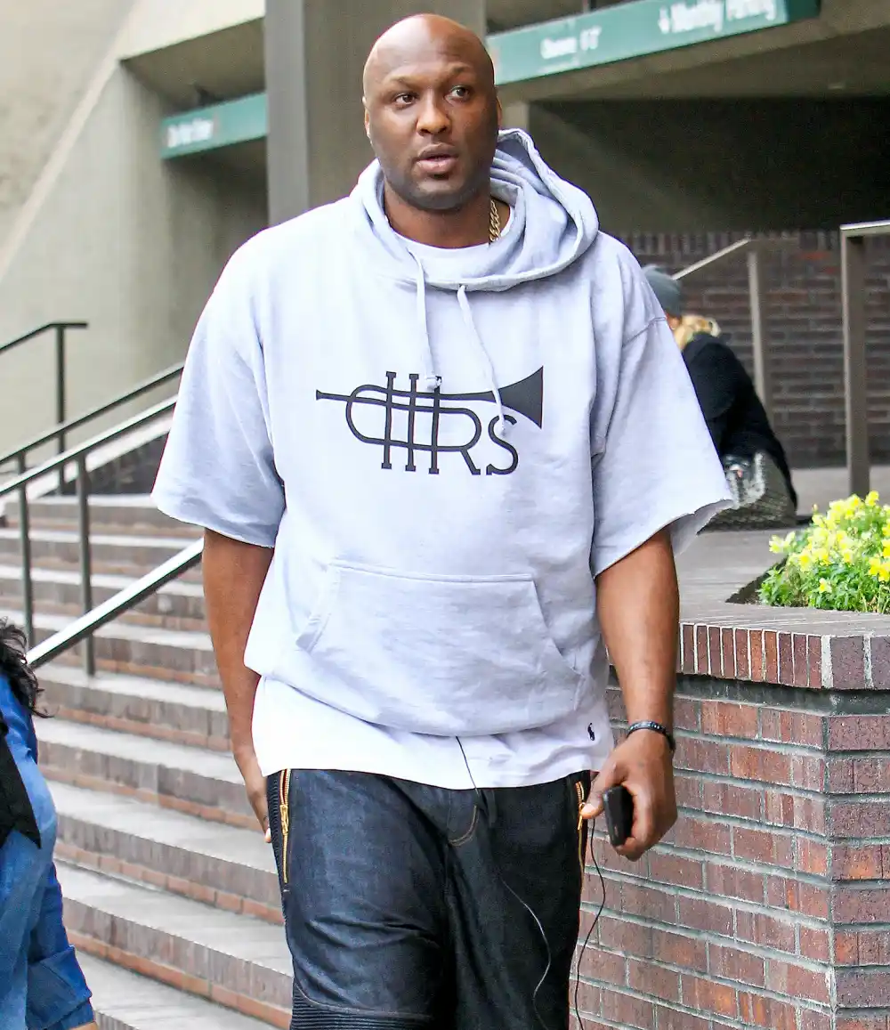 Lamar Odom is seen on January 09, 2017 in Los Angeles, California.