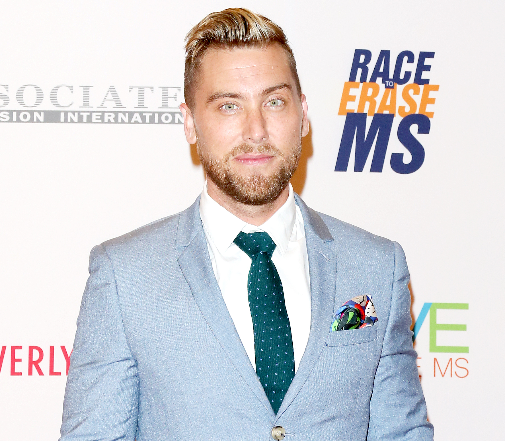 Lance Bass attends the 24th annual Race To Erase MS Gala at The Beverly Hilton Hotel on May 5, 2017 in Beverly Hills, California.