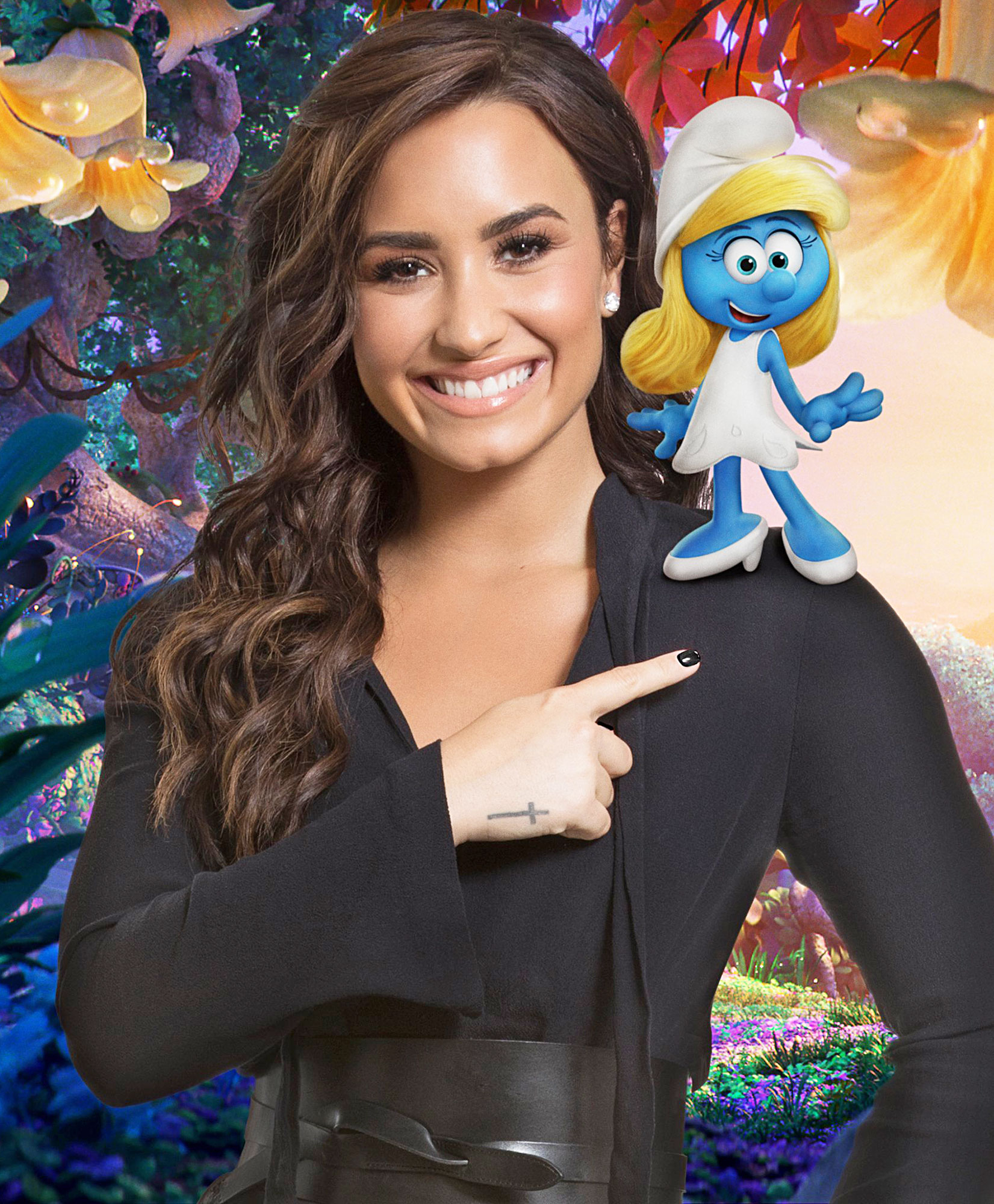 smurfs the lost village demi lovato