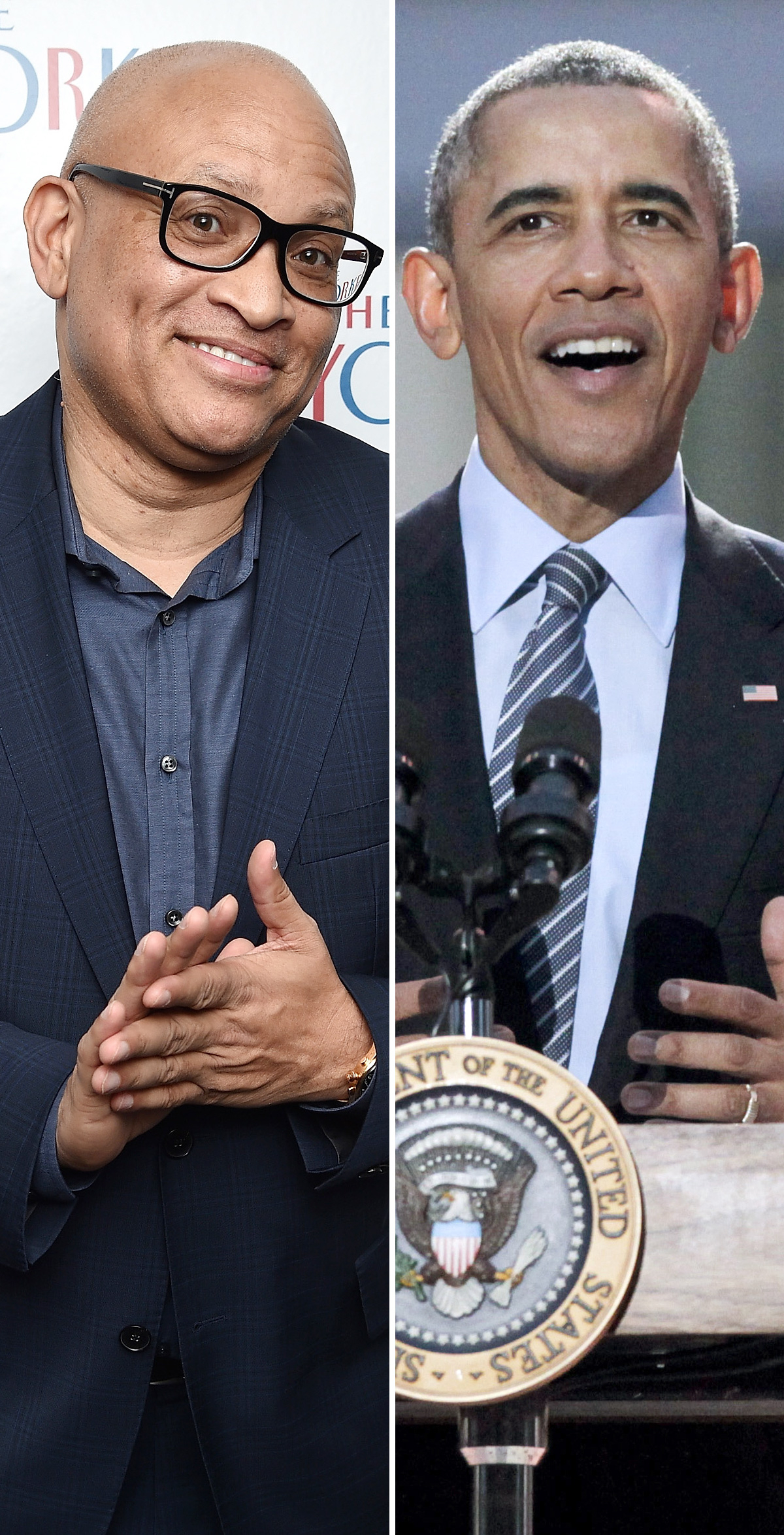 Larry Wilmore & President Barack Obama