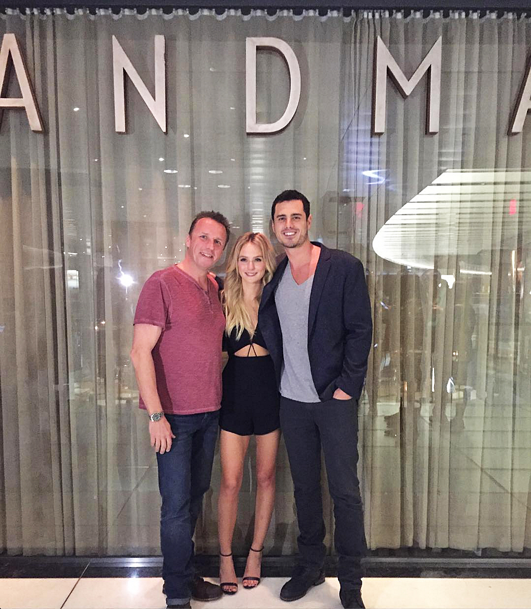 Chef Marc Murphy, Lauren Bushnell and Ben Higgins