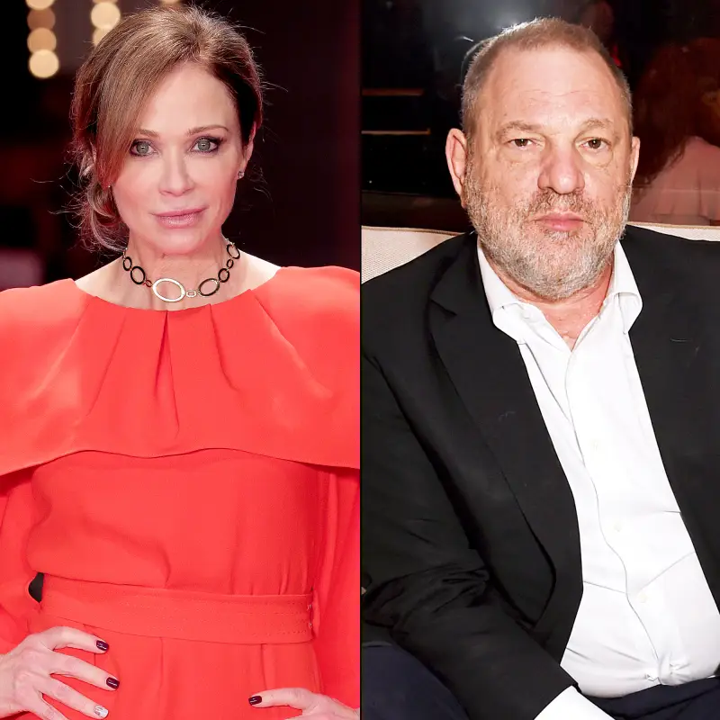 Lauren Holly and Harvey Weinstein
